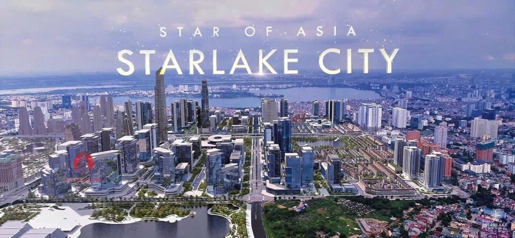 Toàn cảnh khu đô thị Starlake Tây Hồ